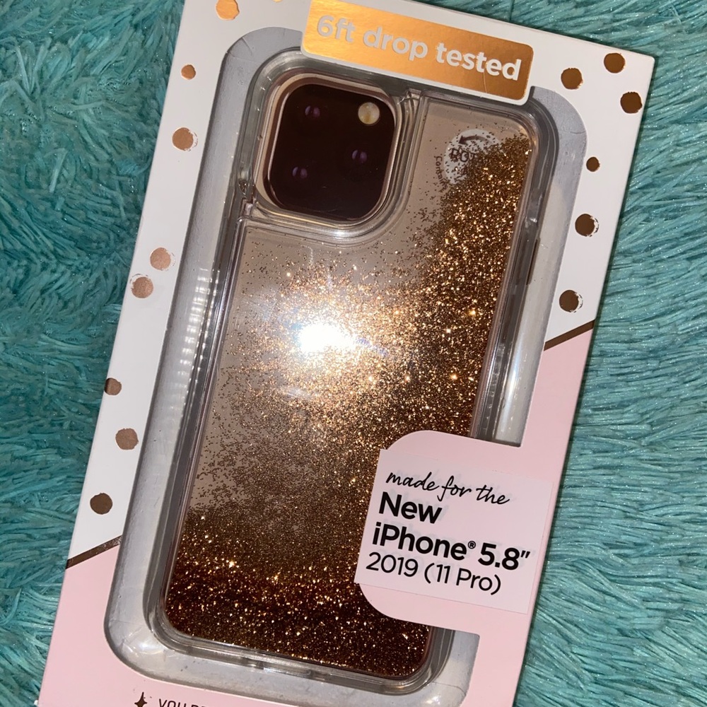 iPhone 11 pro glitter case ✨